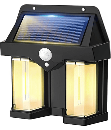 sakimo Black Solar Powered Lantern ( Pack of 1 )