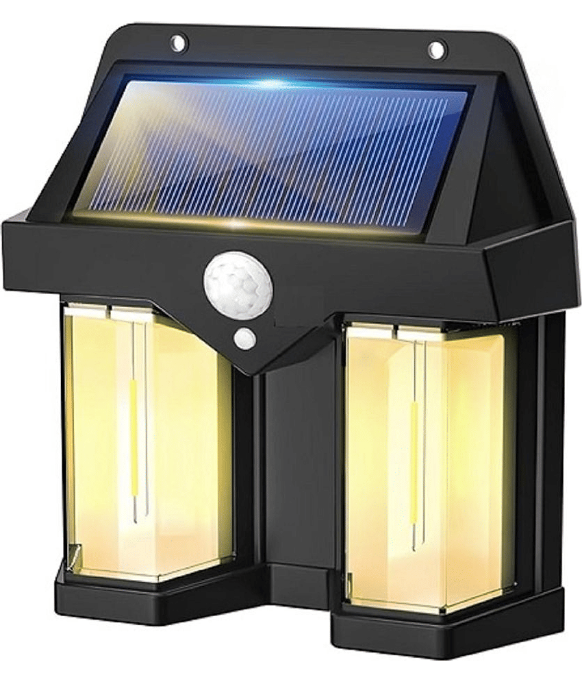 sakimo Black Solar Powered Lantern ( Pack of 1 )