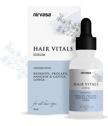 Nirvasa Hair Vitals Hairgrowth Serum, Natural Dht Blocker For Hairfall Control &Growth ,50Ml