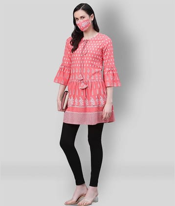 Rayon Short Kurti For Women (Pack of 1)