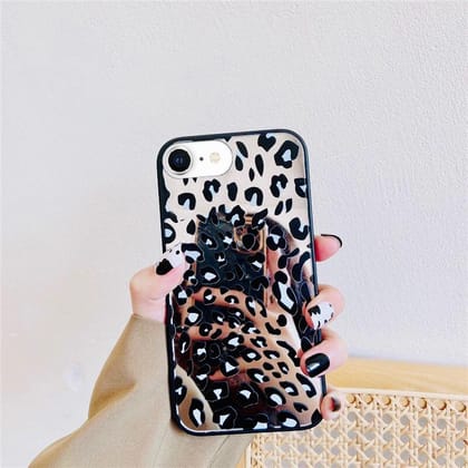 Leopard Print Glossy Case-iPhone 7 Plus