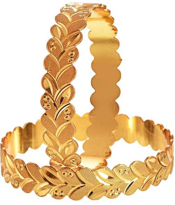 Jewar Mandi- Gold Bangle (Pack of 1)
