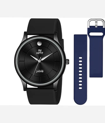 HAMT - Black Silicon Analog Men's Watch