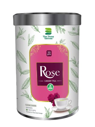 Rose Green Tea 50gms