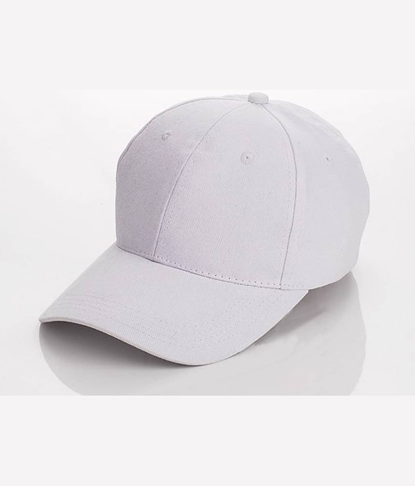 Alamos Pack of 1 Cotton Blend Men's Cap ( White )