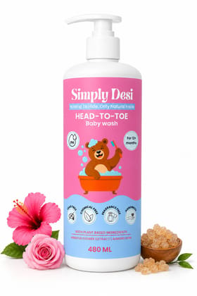 12+ months Head to Toe Baby Wash, 480 ml