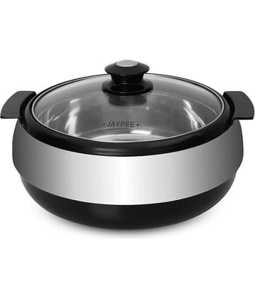 Jaypee Black Plastic Serve Casserole ( Set of 1 , 800 mL )