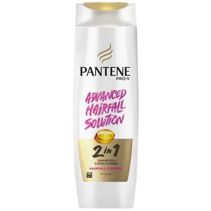 Pantene 2-In-1 Hairfall Control Shampoo + Conditioner, 180 ml