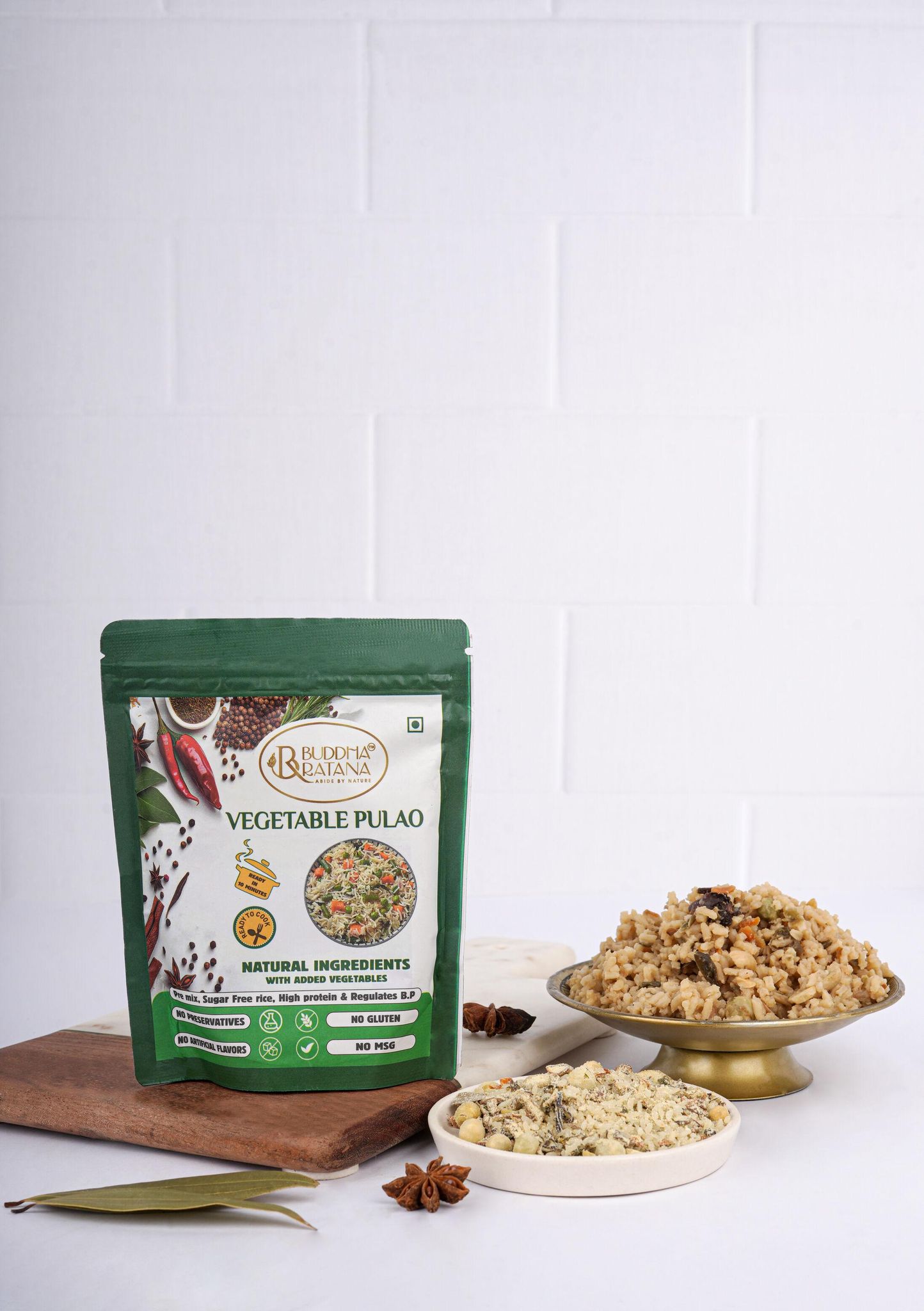 BUDDHA RATANA Vegetable Pulao