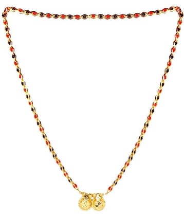 JIPPA - Golden Mangalsutra ( Pack of 1 )