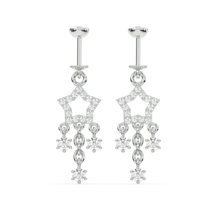 Multi Stone Drops - Helix Hanging-Screw attachment