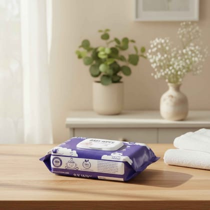 Baby Wipes 80pcs – Gentle Care for Your Baby