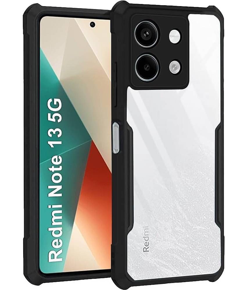 VAKIBO Plain Cases Compatible For Rubber Mi Redmi Note 13 ( Pack of 1 )