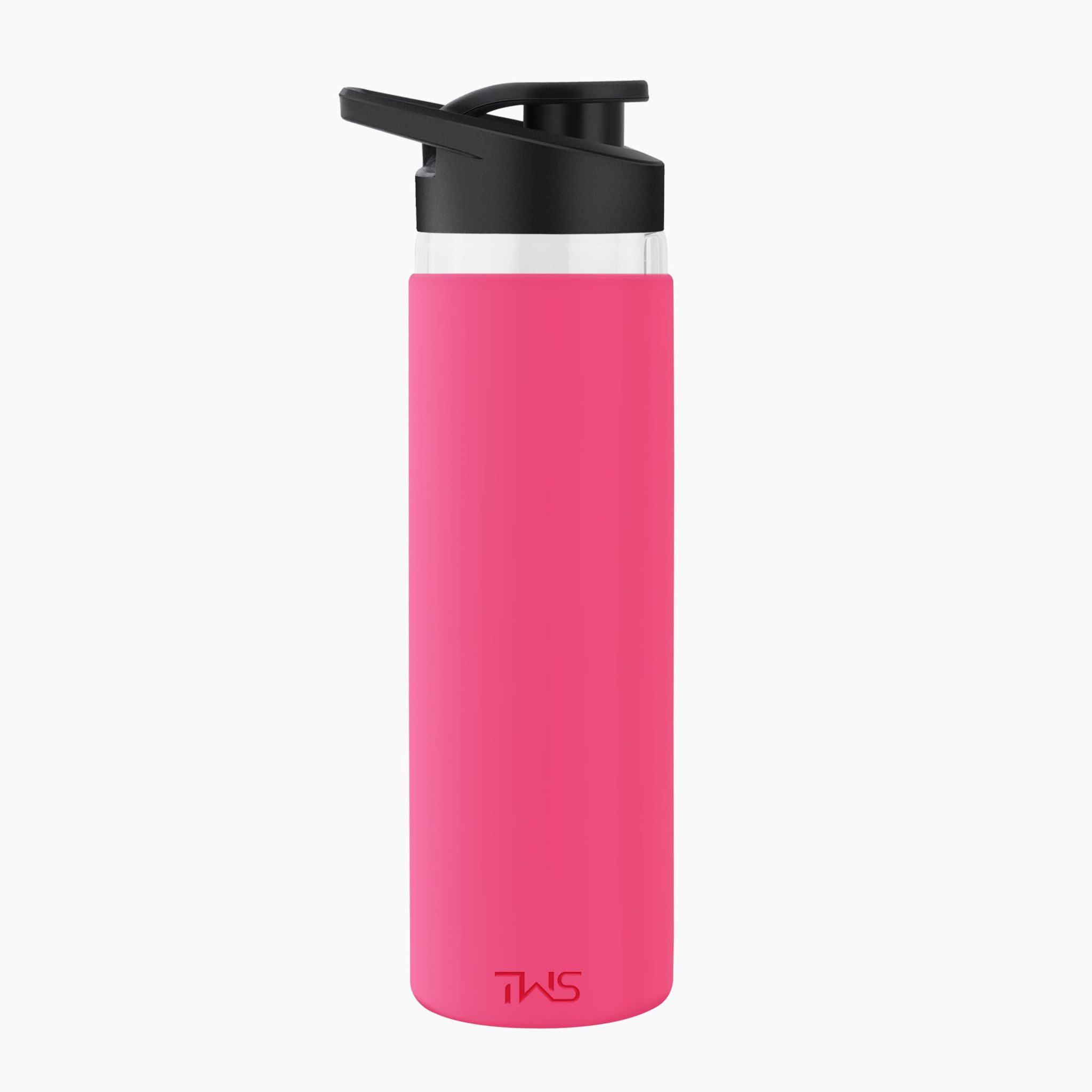 The Wallet Store Pure Wrap Borosilicate Sipper Bottle (Pink, 750 ml)