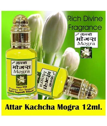 INDRA SUGANDH BHANDAR - Kaccha Mogra Attar For Men & Women 12ml Pack Of 1