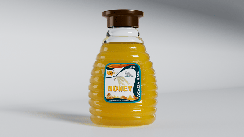 GUJBEE Acacia Flora Honey – 280 gm
