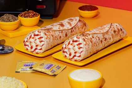 2 Baked Margherita Pizza Wraps at 299. 2 Baked Margherita Pizza Wraps at 299.