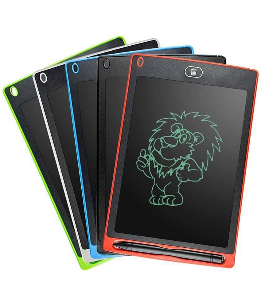 XFORIA - (Pack of 1) LCD Writing Tablet Pad, Electronic Handwriting Drawing writer Board with Erase Button | Suitable for Kids