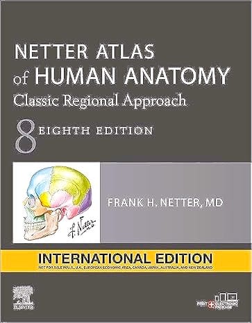 Netter Atlas of Human Anatomy, International Edition, 8e