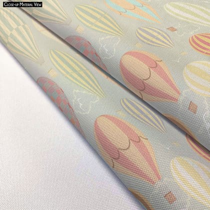 Air Balloons Reusable Sack Bag | Bag for Gym, Storage, Vegetable & Travel-Cotton Canvas / Small; 10 x 14 inch
