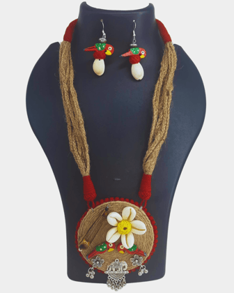Jute Handcrafted Necklace Set