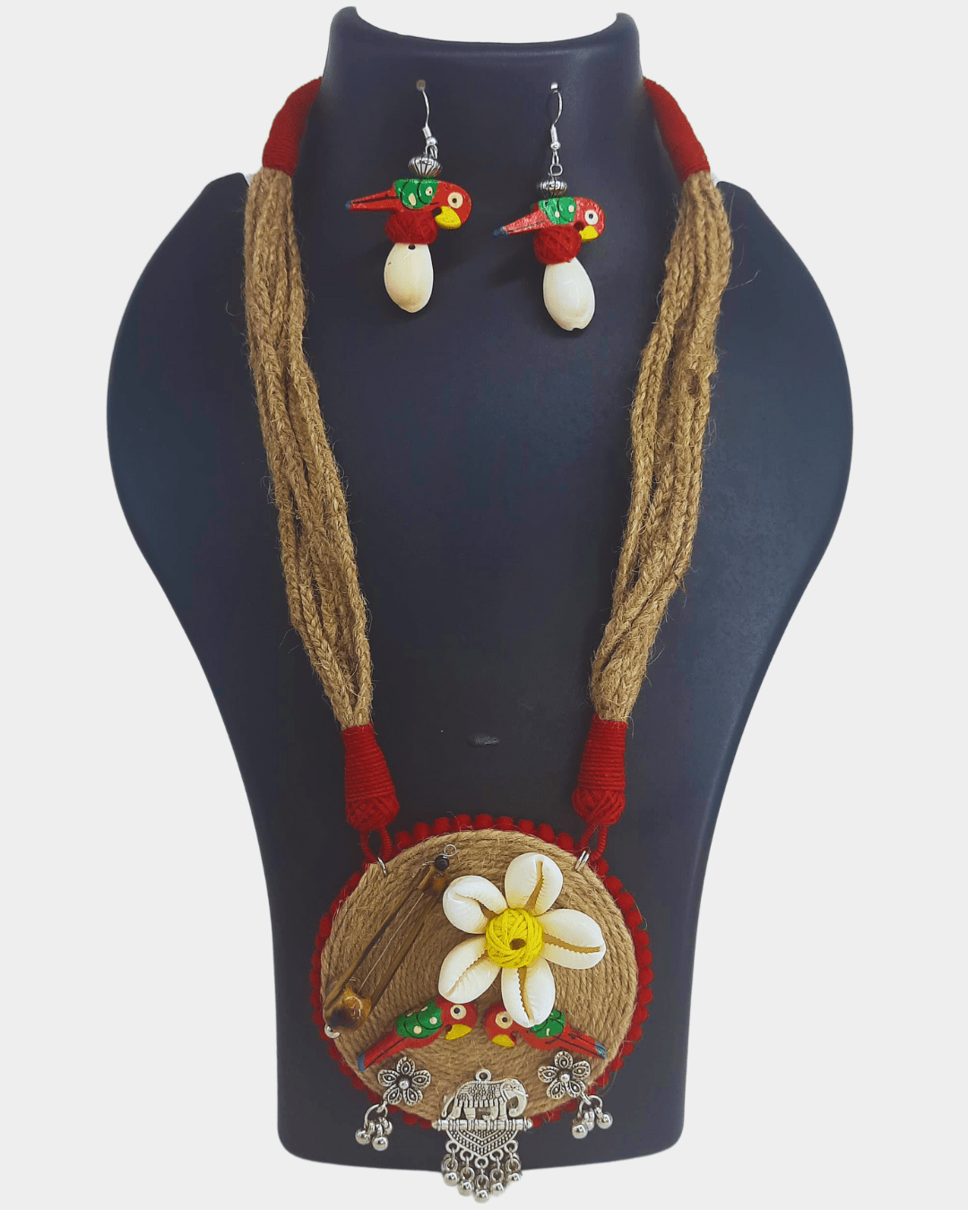 Jute Handcrafted Necklace Set