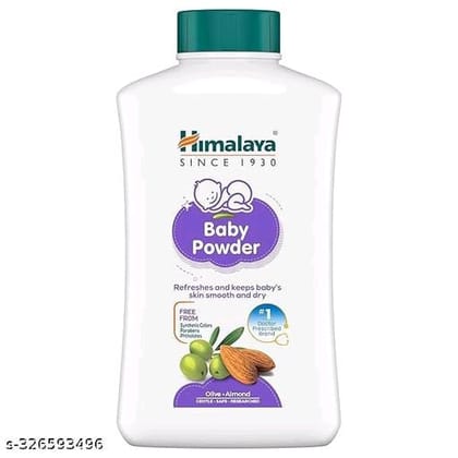 Himalaya Baby Powder with Olive & Almond Oil, 400g