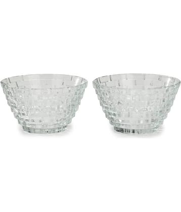 Somil Glass Bowl, Transparent, Pack Of 2, 250 ml