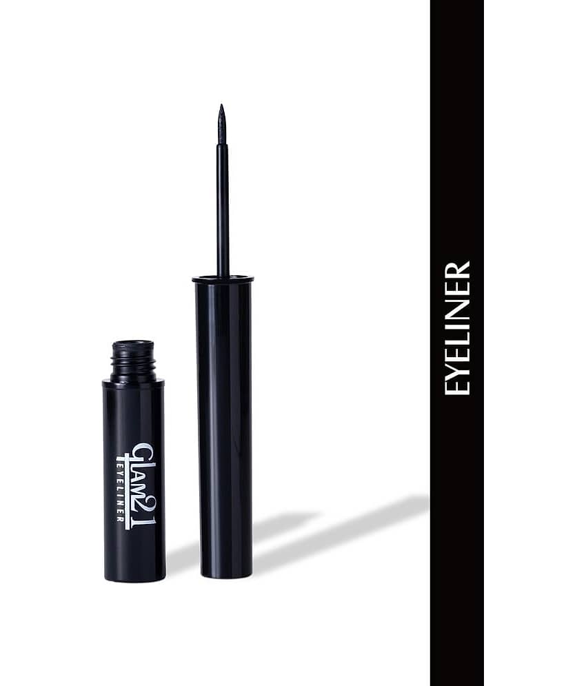 Glam21 Matte Eyeliner With Intense Black Color Smooth Glide Smudge Proof & Water Proof 5ml Black
