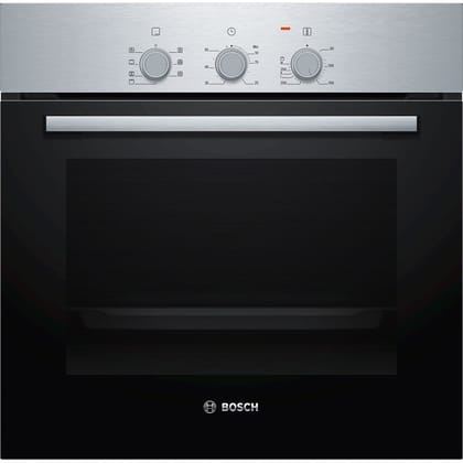 Bosch Serie | 2 60 Cm 66 L Built-In Oven With 3D Hotair: Achieve Perfect Baking And Roasting Results On Up To 3 Levels Simultaneously, Silver Bosch Serie | 2 60 Cm 66 L Built-In Oven With 3D Hotair: Achieve Perfect Baking And Roasting Results On Up To 3 