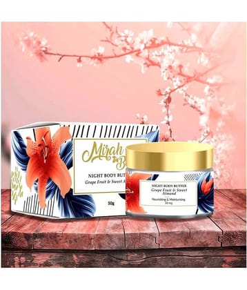 Mirah Belle Grapefruit – Sweet Almond Night Body Butter Cream