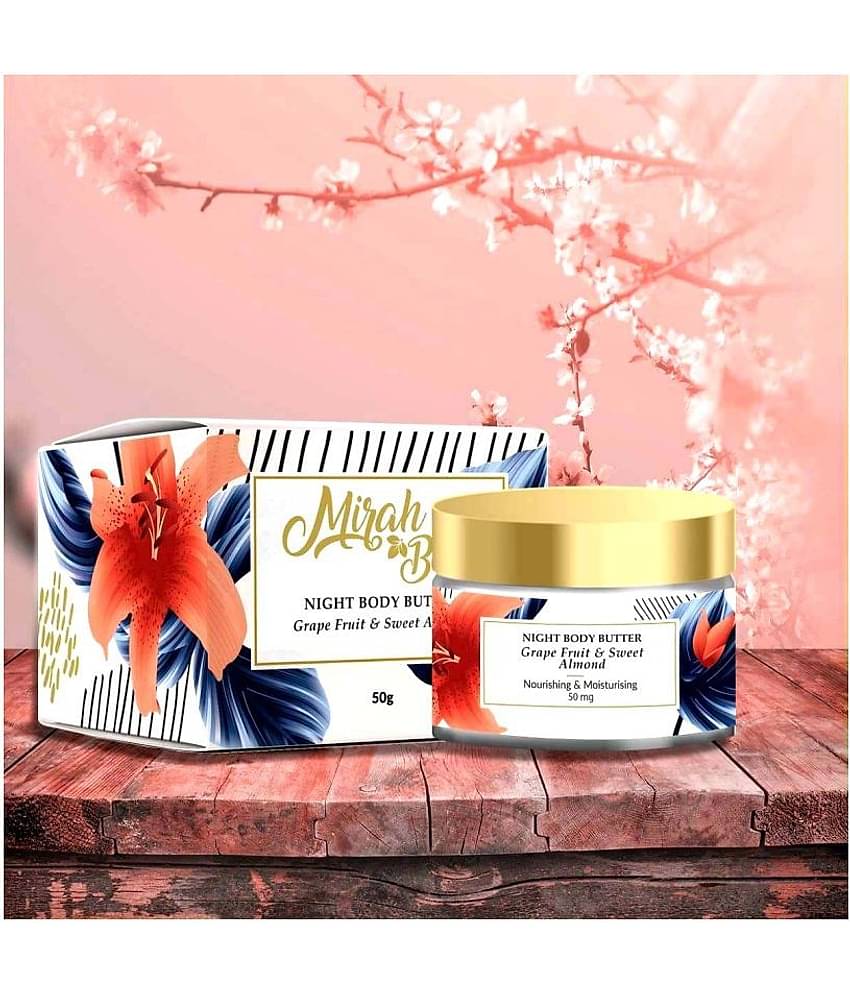 Mirah Belle Grapefruit – Sweet Almond Night Body Butter Cream
