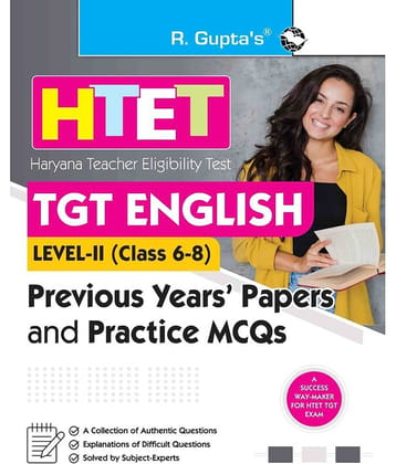 HTET (TGT-English) Previous Years’ Papers & Practice MCQs (Level–2)