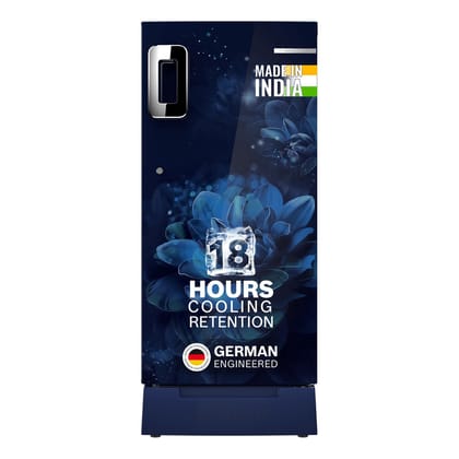 Bosch 187 L, 4 star, Direct-Cool Single Door Refrigerator | 18 Hrs Cooling Retention | 2.5X Faster Cooling | Spacious Multi Box | XL Dry Storage | SuperFreeze (2026 model, CST18B24VI, Sevian Blue) Bosch 187 L, 4 star, Direct-Cool Single Door Refrigerator Bosch 187 L, 4 star, Direct-Cool Single Door Refrigerator | 18 Hrs Cooling Retention | 2.5X Faster Cooling | Spacious Multi Box | XL Dry Storage | SuperFreeze (2026 model, CST18B24VI, Sevian Blue) Bosch 187 L, 4 star, Direct-Cool Single Door Refrigerator