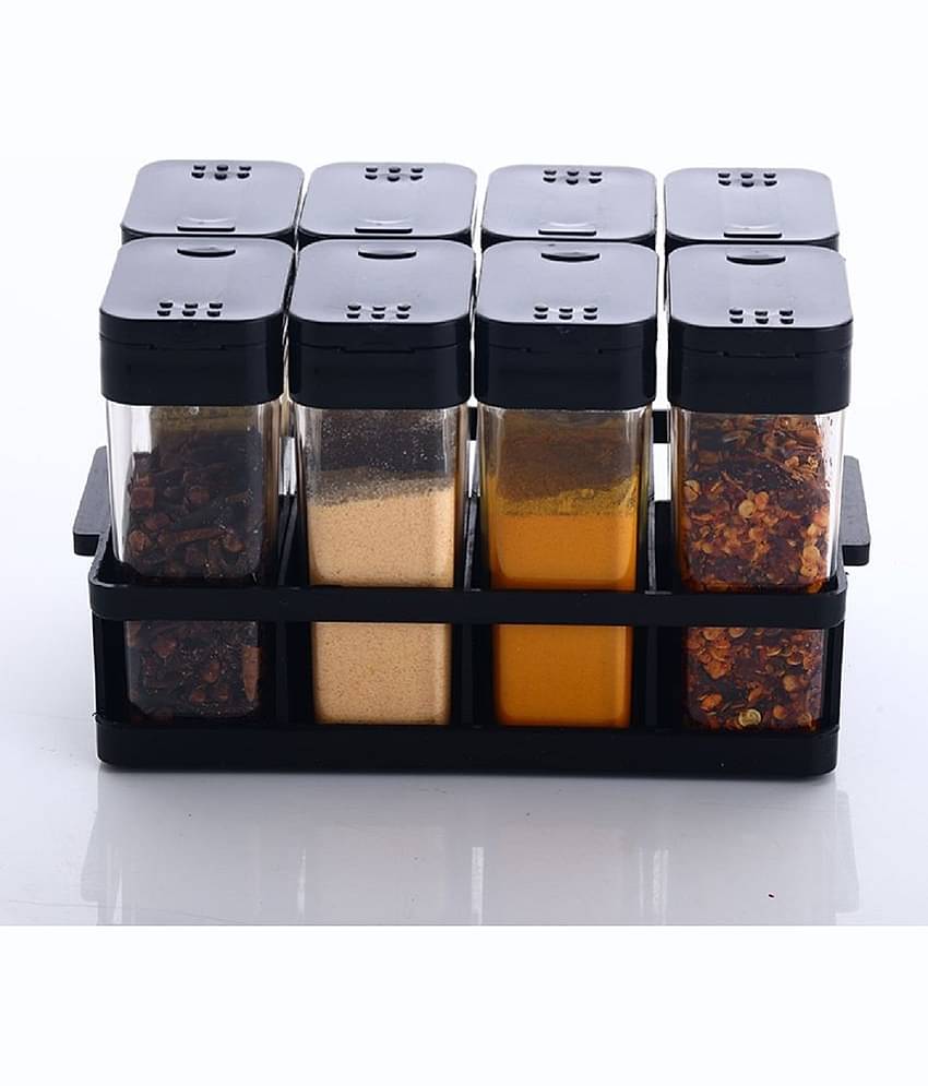 Analog Kitchenware Dal/Masala/Condiment Plastic Red Spice Container ( Set of 1 )