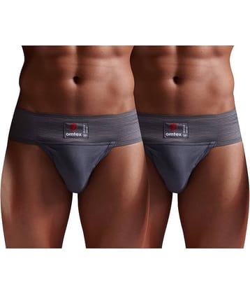 Omtex - Grey Athletic Supporter ( Pack of 2 )