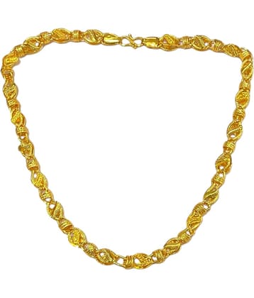 Charms Gold Plated Chain ( Set of 1 )