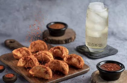 Peri Peri Fried Veg Wheat Momos