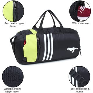 Gene Bags MN-D292 Gym Bag / Duffle  Travelling Bag With Shoe Compartment