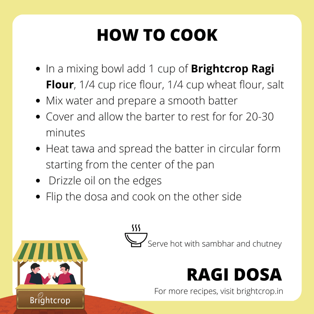 Finger Millet (Ragi) (1Kg Pack)