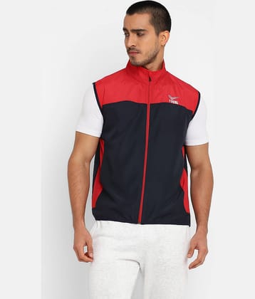 YUUKI - Navy Polyester Regular Fit Men's Casual Jacket ( Pack of 1 )