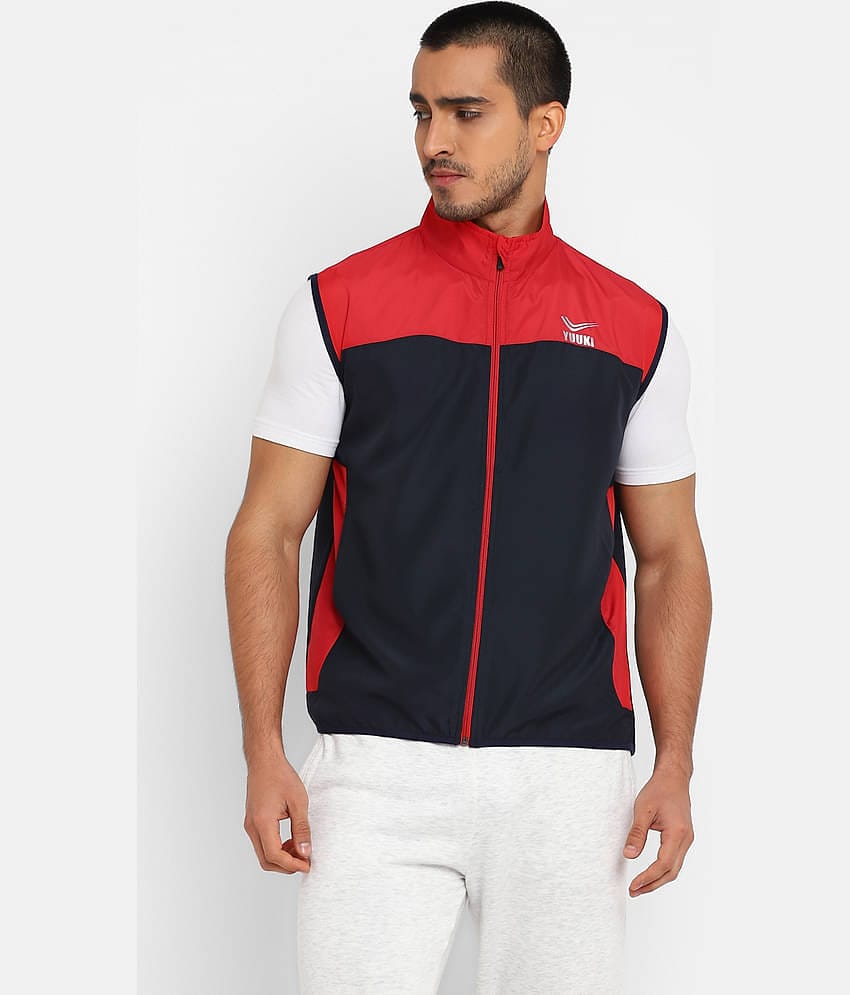 YUUKI - Navy Polyester Regular Fit Men's Casual Jacket ( Pack of 1 )