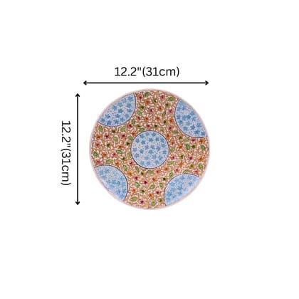 Kashmiri Papier Mache Wall Decor Decorative Plate Kashmiri Papier Mache Wall Decor Decorative Plate