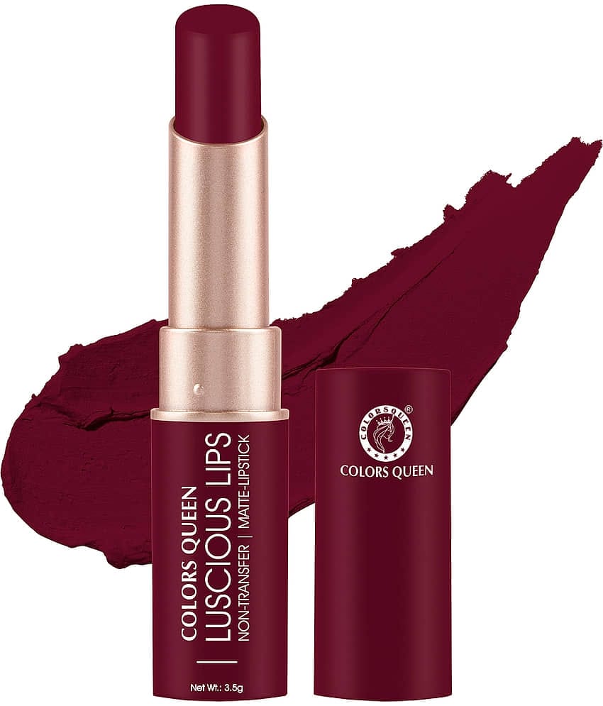 Colors Queen Maroon Matte Lipstick 3.5