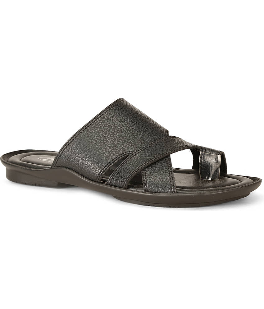Bata - Black Men's Sandals