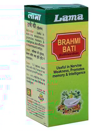 lama Brahmi Bati â?? Budhiwardhak Tablet 30 no.s Pack of 3