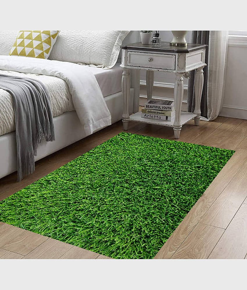 Revexo - Anti-skid Plastic Door Mat ( 40 X 60 cm ) Single - Green