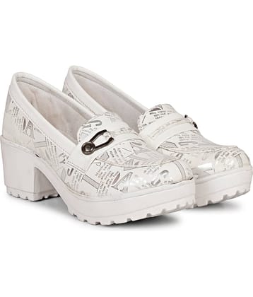 Ishransh - White Women's Pumps Heels