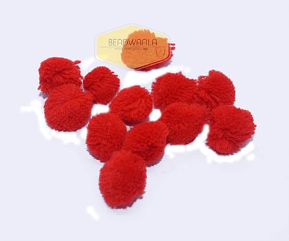 Pompom  Soft Pom Pom Balls Toys Craft Wedding Home Decoration use for jewelry making, JBPB-003 (Per Packet of 25 Pcs)