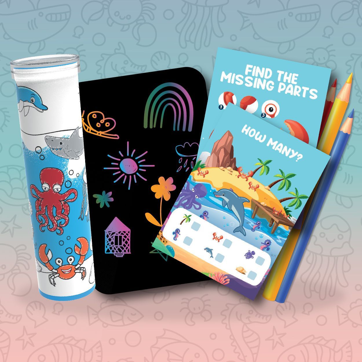 PlayMagic BrainActiv Ultimate Activity Kit - Sea Adventure